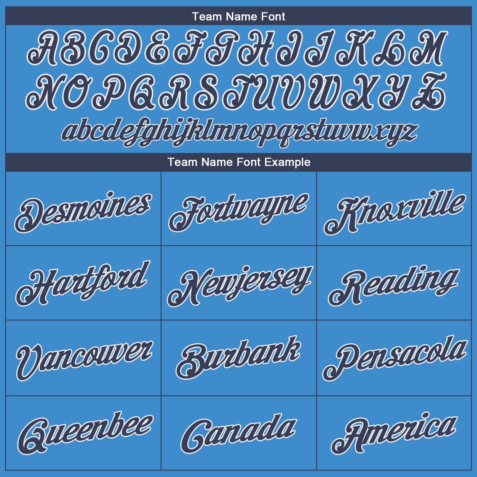 Custom Powder Blue Navy-White Performance T-Shirt