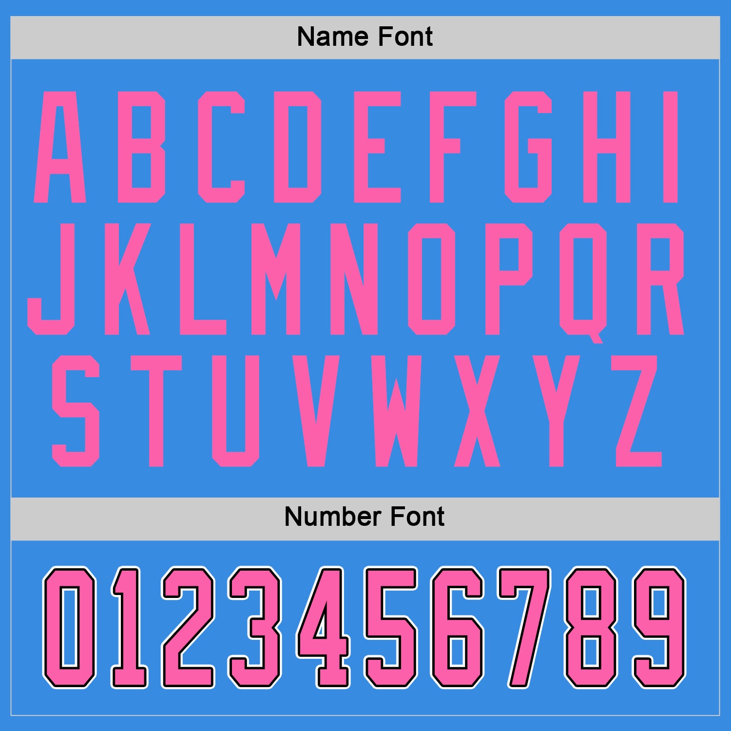 Custom Powder Blue Pink-Black Hockey Jersey