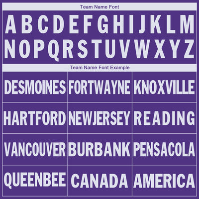 Custom Purple White V-Neck Basketball Jersey