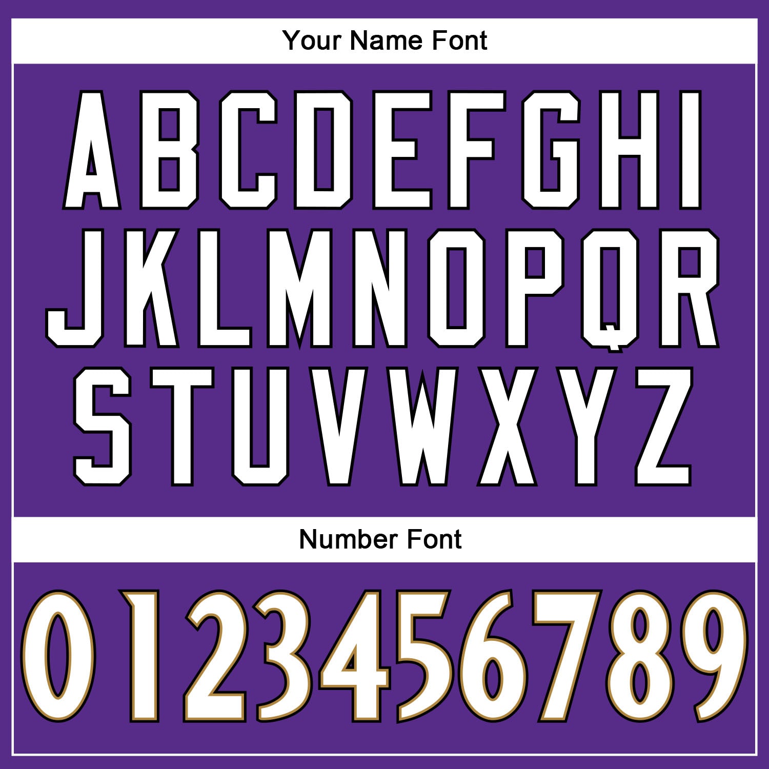 Custom Purple White-Old Gold Mesh Authentic Throwback Football Jersey