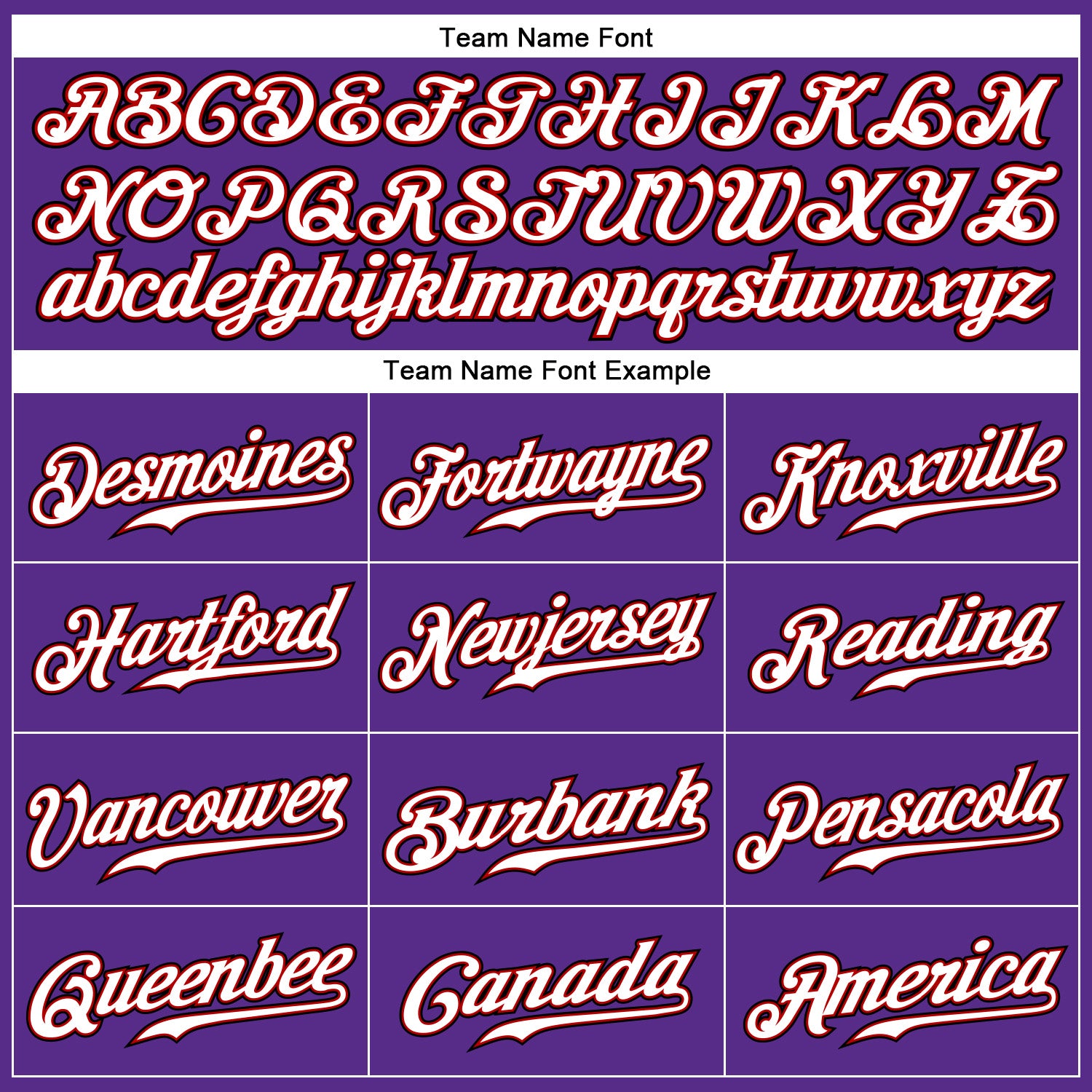 Custom Purple Black Pinstripe White-Red Authentic Baseball Jersey