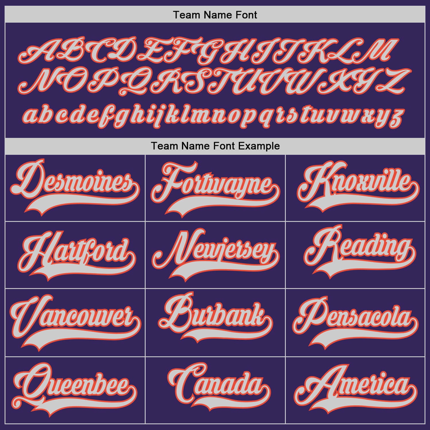 Custom Purple Orange-White Hockey Jersey