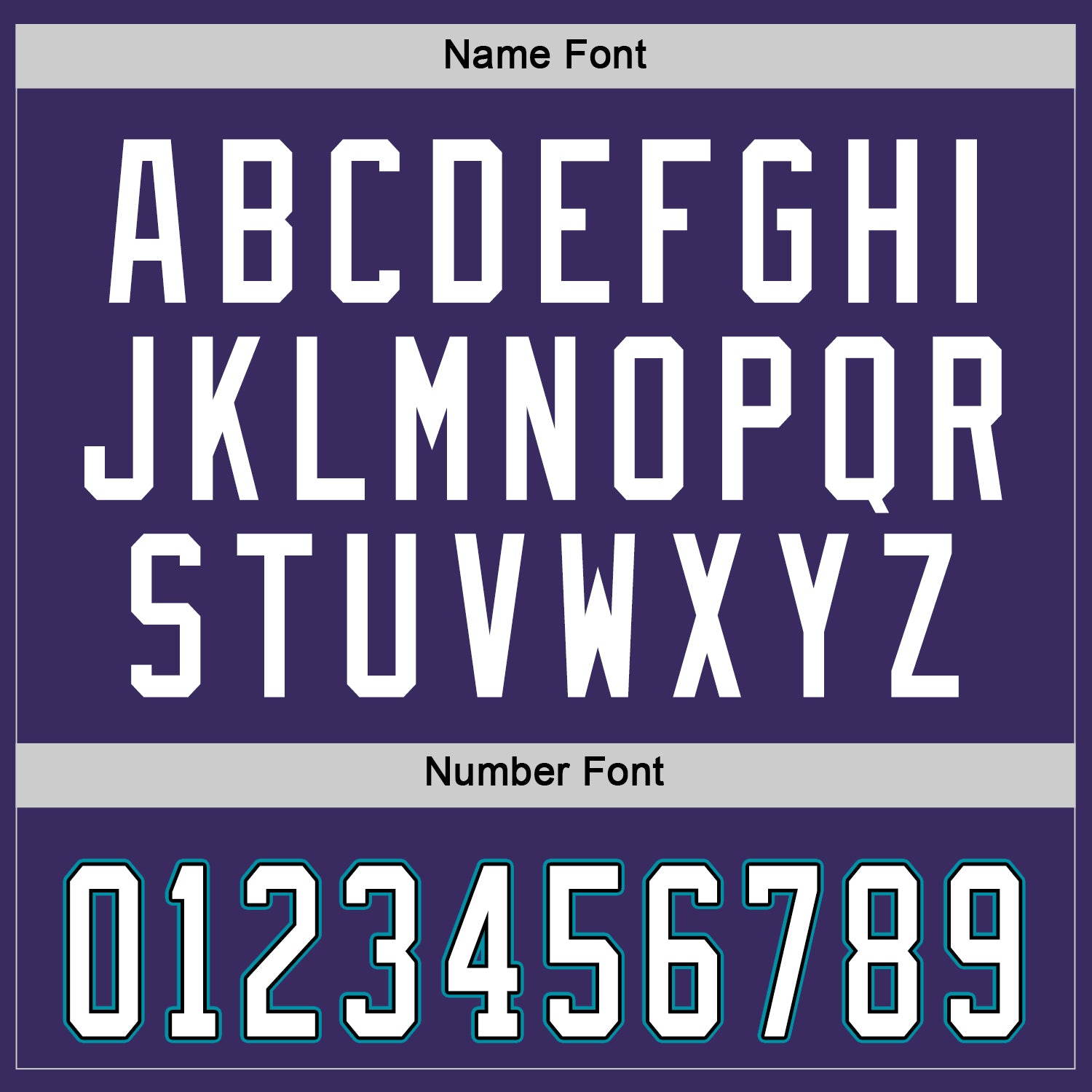 Custom Purple White-Teal Hockey Jersey