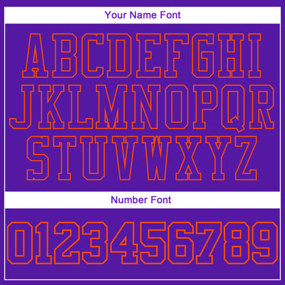 Custom Stitched Purple Purple-Orange 3D Pattern Design Sports Pullover Sweatshirt Hoodie