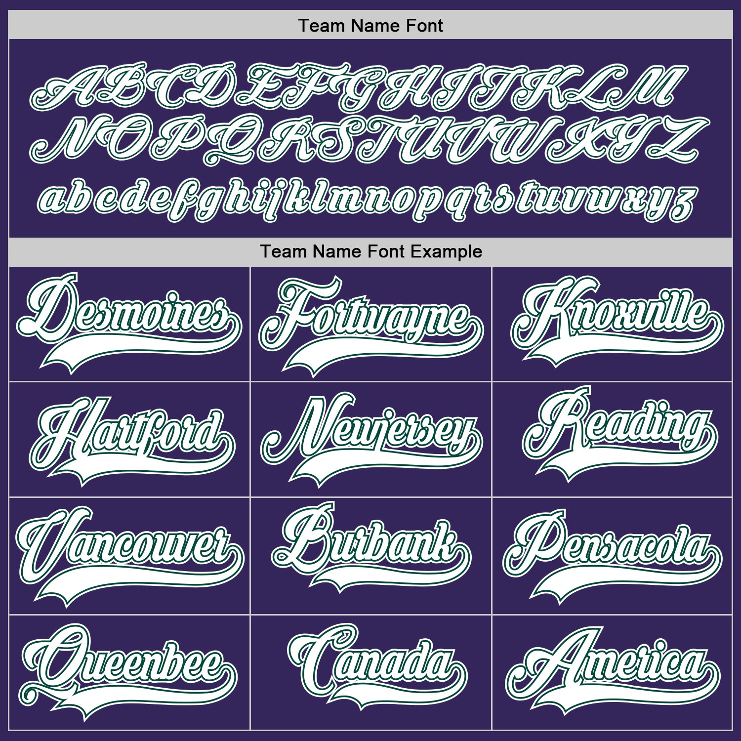 Custom Purple White-Green Hockey Jersey