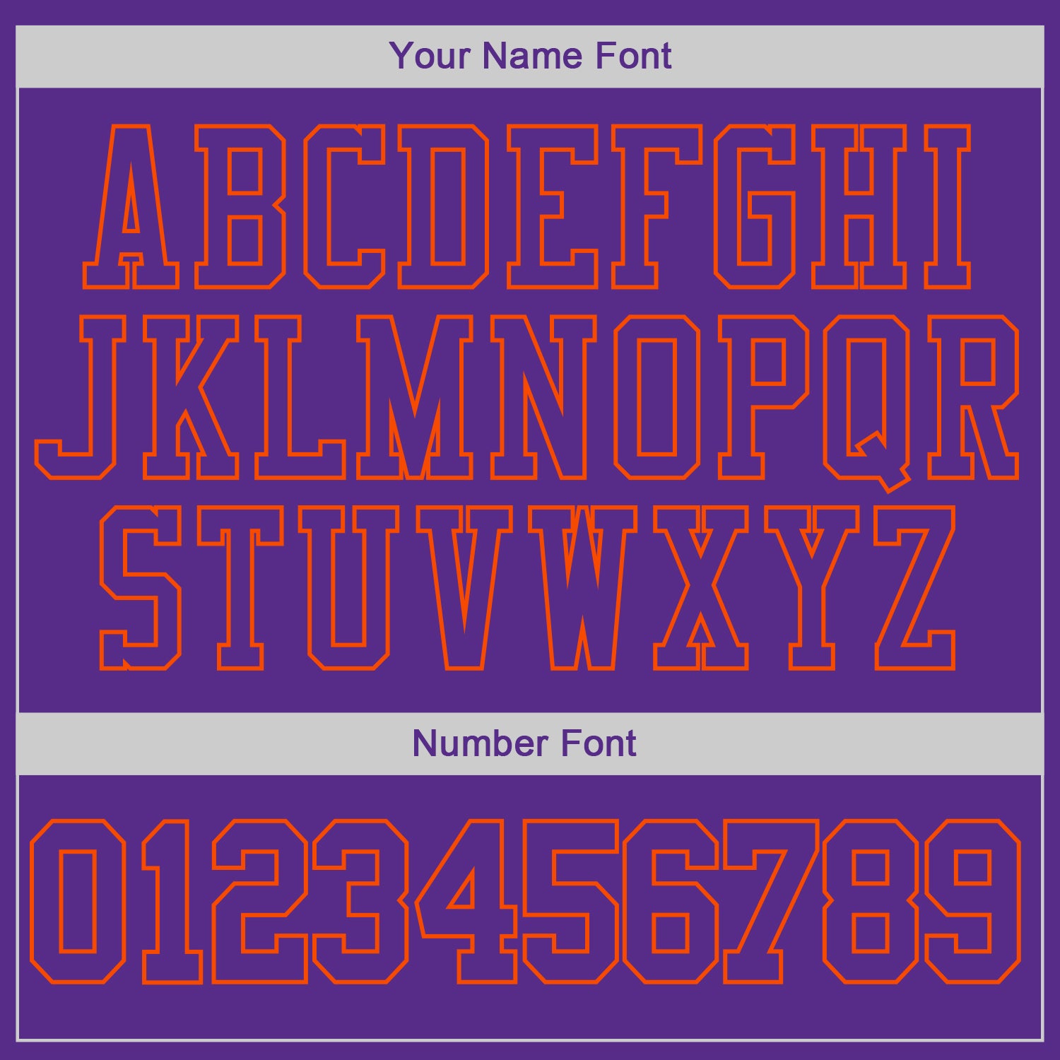 Custom Stitched Purple Purple-Orange Sports Pullover Sweatshirt Hoodie