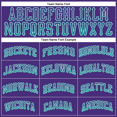 Custom Purple Teal-White Authentic Drift Fashion Baseball Jersey