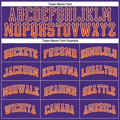 Custom Purple Orange-White Authentic Drift Fashion Baseball Jersey