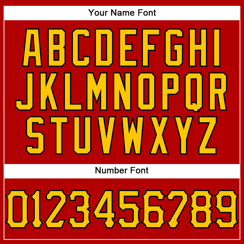 Custom Red Gold Pinstripe Gold-Black Authentic Basketball Jersey