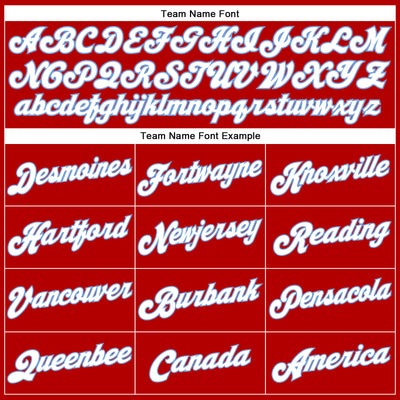 Custom Red White Pinstripe White-Light Blue Authentic Basketball Jersey