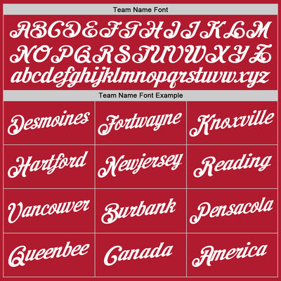 Custom Stitched Red White Sports Pullover Sweatshirt Hoodie