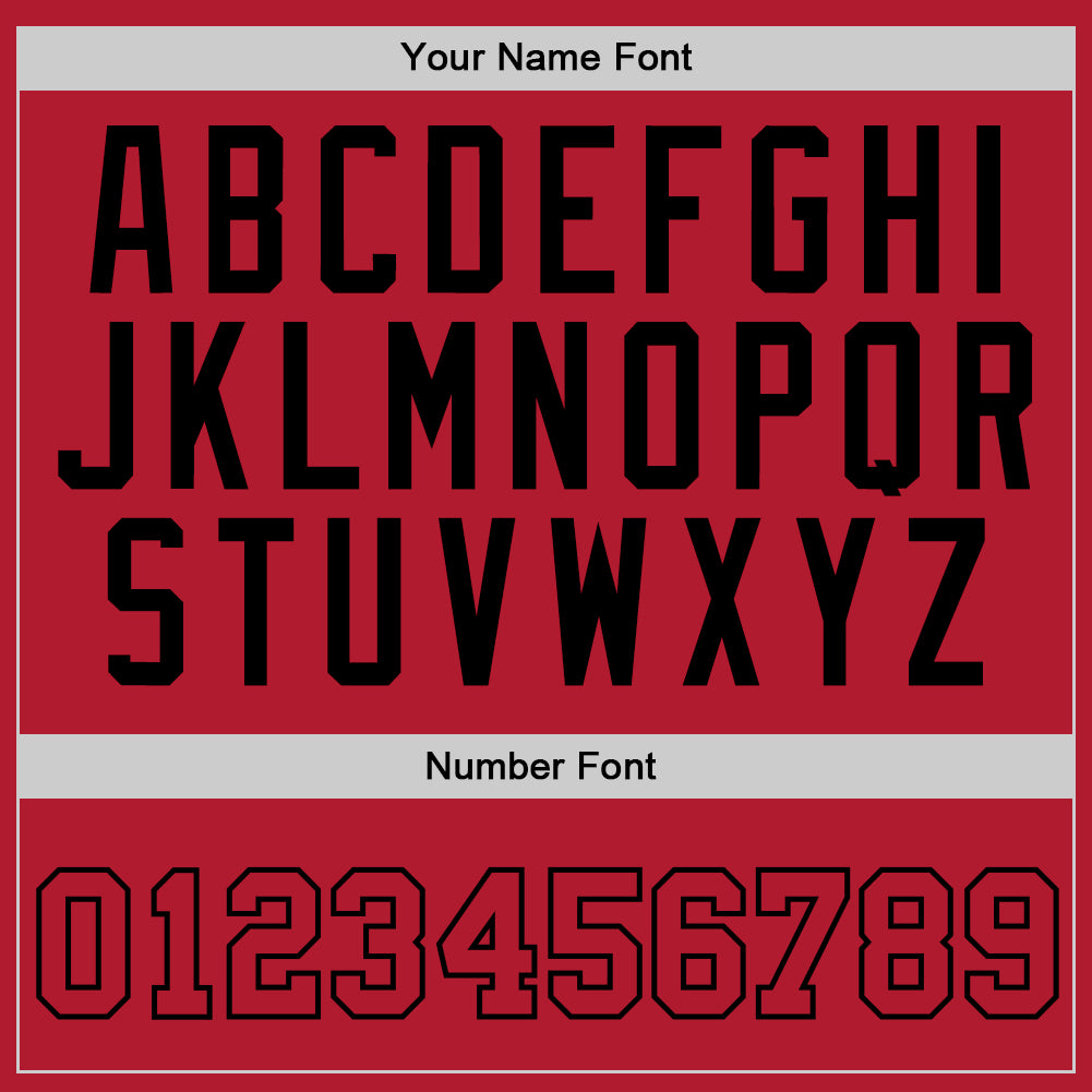 Custom Stitched Red Red-Black Sports Pullover Sweatshirt Hoodie