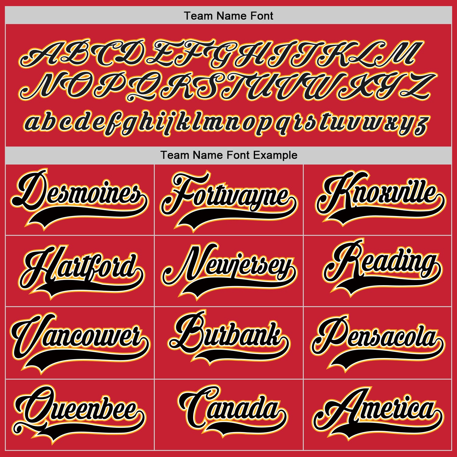 Custom Red Black-Gold Hockey Jersey