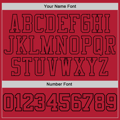 Custom Stitched Red Red-Black Sports Pullover Sweatshirt Hoodie