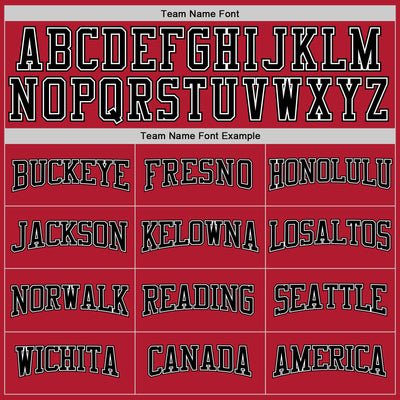 Custom Stitched Red Black Pinstripe Black-White Sports Pullover Sweatshirt Hoodie