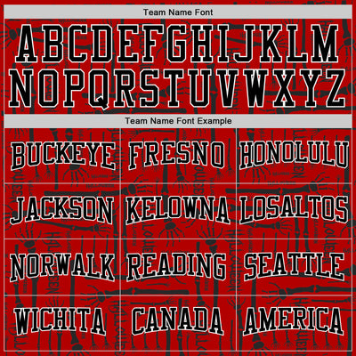 Custom Stitched Red Black-White 3D Pattern Halloween Sports Pullover Sweatshirt Hoodie