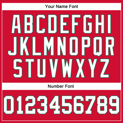 Custom Red White-Kelly Green Authentic Throwback Basketball Jersey