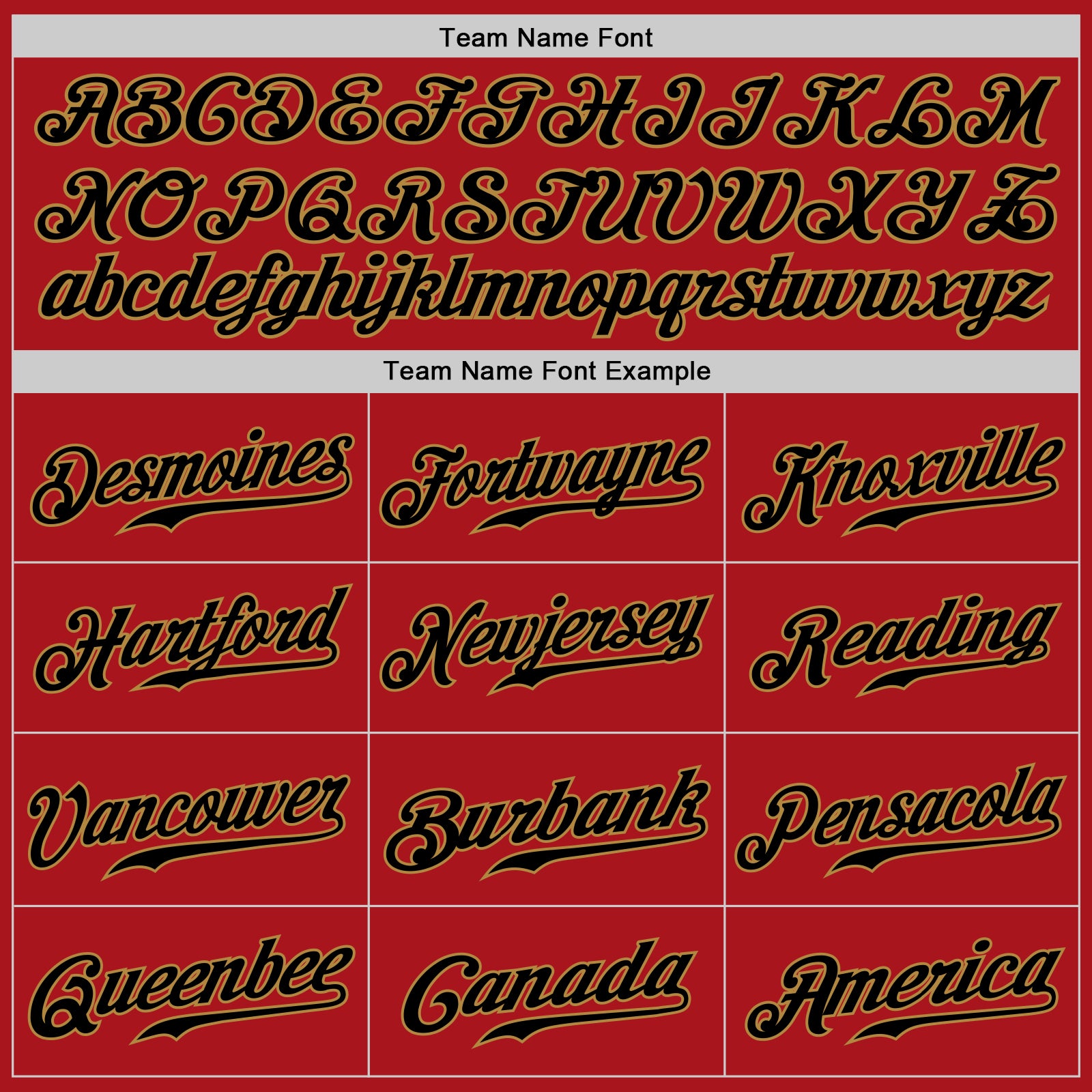 Custom Red Black-Old Gold Authentic Baseball Jersey