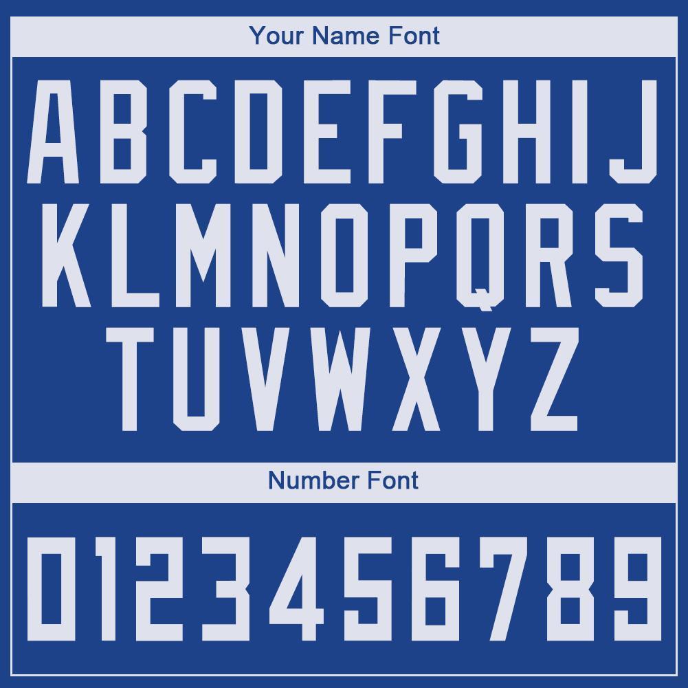 Custom Royal White V-Neck Basketball Jersey