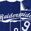 Custom Royal Gray-Navy Authentic Baseball Jersey