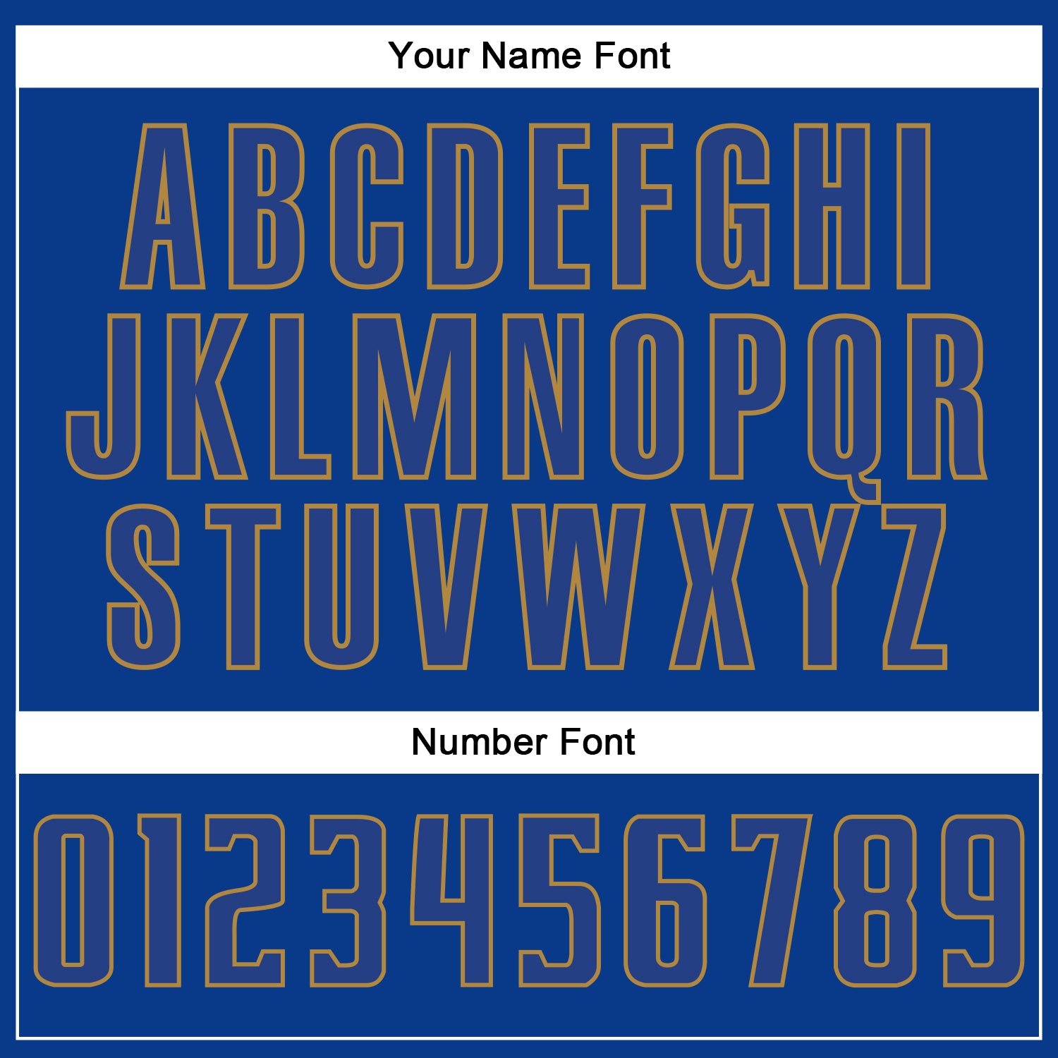 Custom Royal Royal-Old Gold Authentic Baseball Jersey