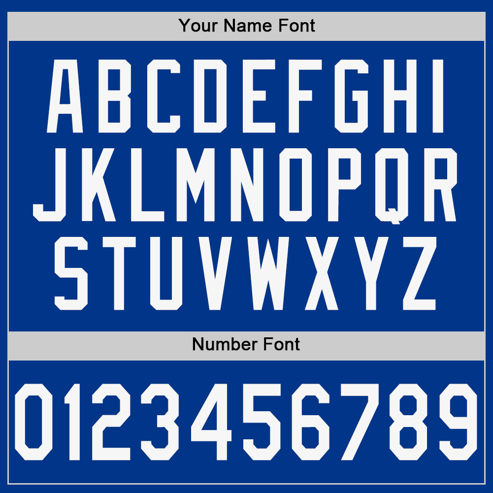 Custom Royal White-Gold Authentic Baseball Jersey