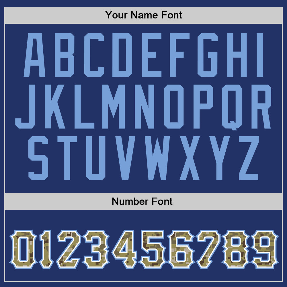 Custom Stitched Royal Camo-Light Blue Sports Pullover Sweatshirt Hoodie