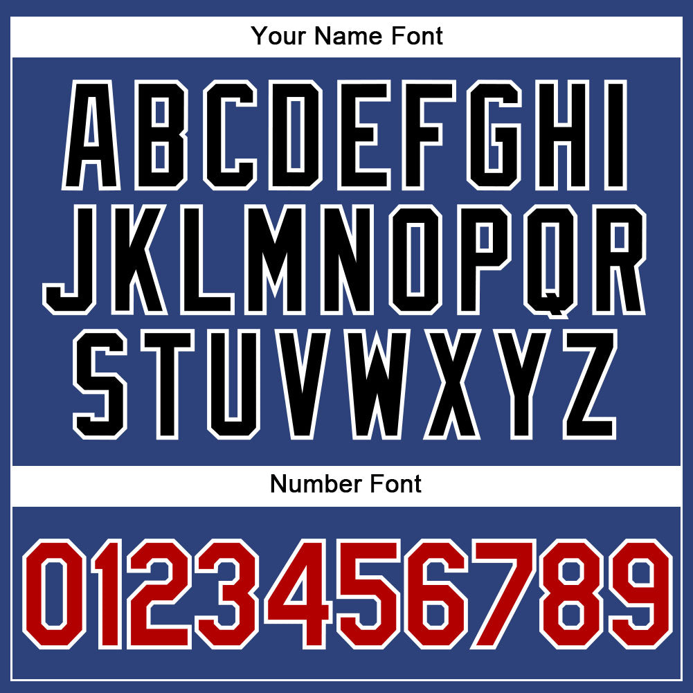 Custom Royal White Pinstripe Red-Black Authentic Basketball Jersey