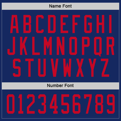 Custom Royal Red Hockey Jersey