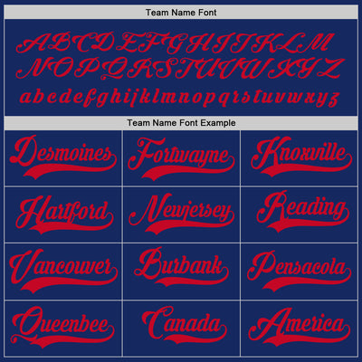 Custom Royal Red Hockey Jersey