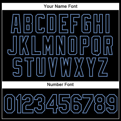 Custom White Black-Light Blue Authentic Split Fashion Basketball Jersey