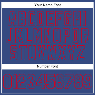 Custom White Royal-Red Authentic Split Fashion Basketball Jersey