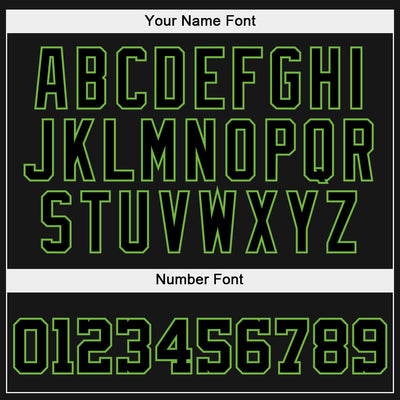 Custom Stitched White Black-Neon Green Split Fashion Sports Pullover Sweatshirt Hoodie