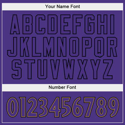 Custom Stitched White Purple-Old Gold Split Fashion Sports Pullover Sweatshirt Hoodie