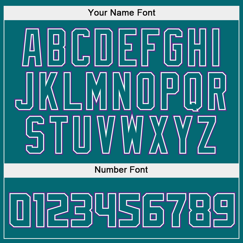 Custom Stitched White Aqua-Purple Split Fashion Sports Pullover Sweatshirt Hoodie