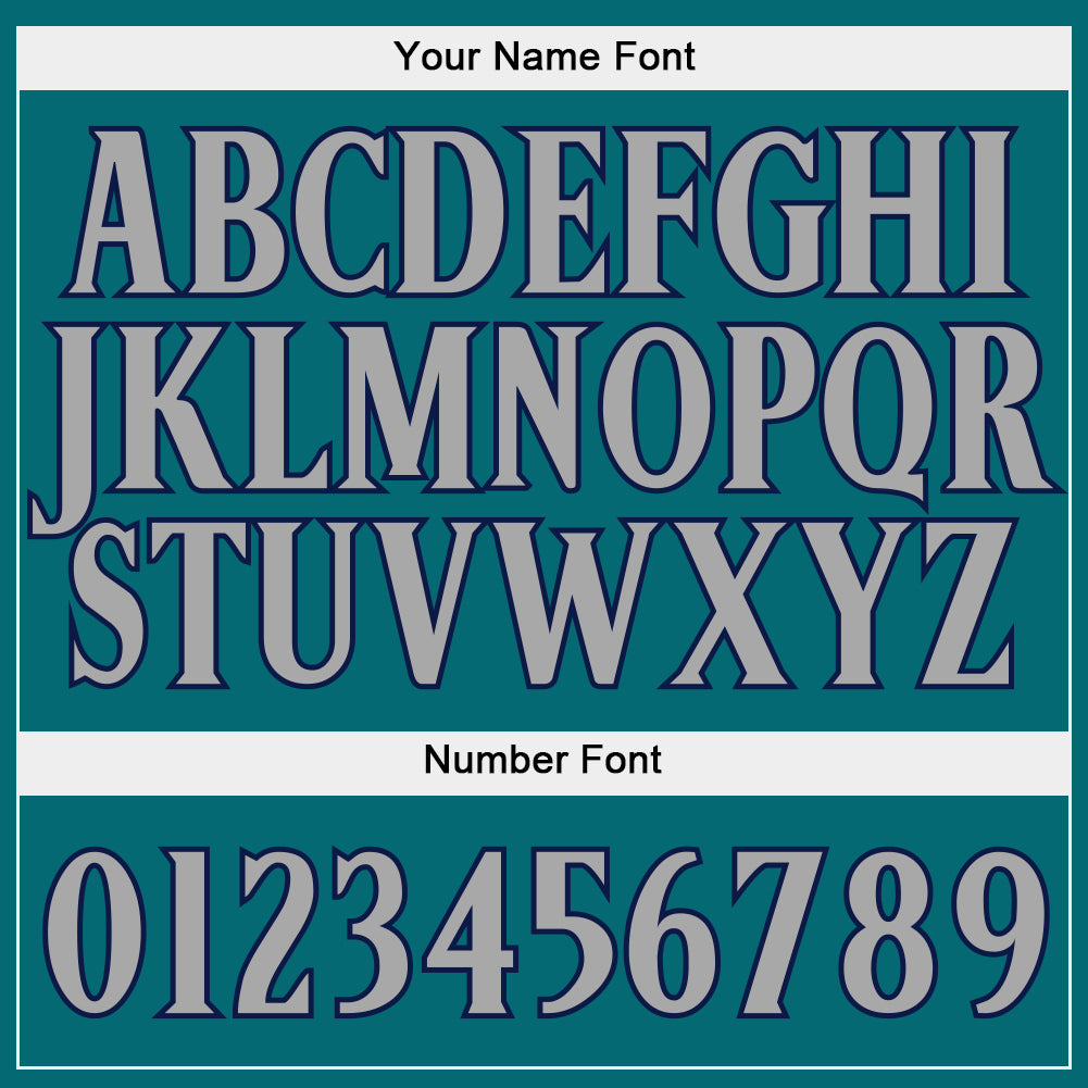 Custom Stitched Aqua Gray-Navy Split Fashion Sports Pullover Sweatshirt Hoodie