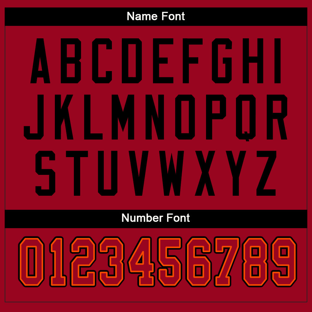 Custom White Red-Black Split Fashion Football Jersey