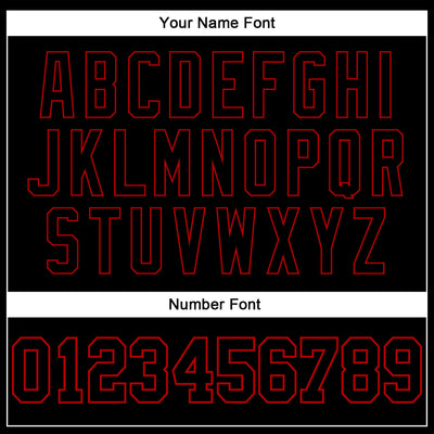 Custom White Black-Red Authentic Split Fashion Baseball Jersey