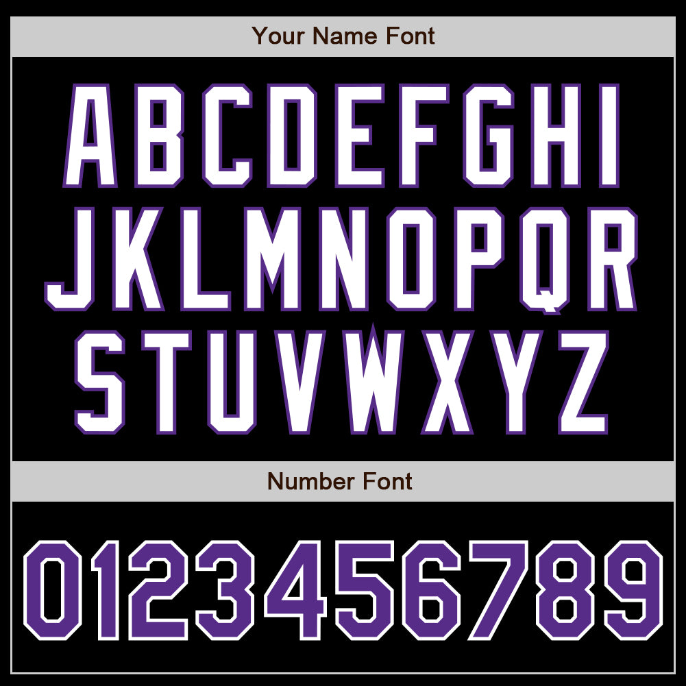 Custom Black Purple-Teal Authentic Split Fashion Baseball Jersey