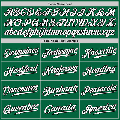 Custom Kelly Green Black-Gray Authentic Split Fashion Baseball Jersey