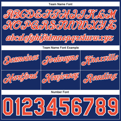 Custom Gray Orange-Royal Authentic Throwback Split Fashion Basketball Shorts