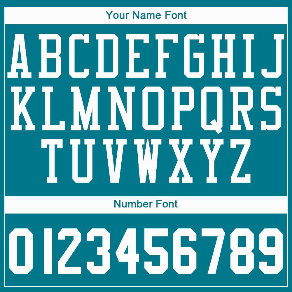 Custom Teal White Round Neck Basketball Jersey