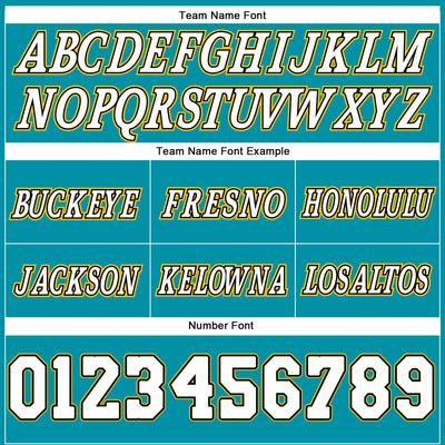 Custom Teal White-Gold Authentic Throwback Basketball Shorts