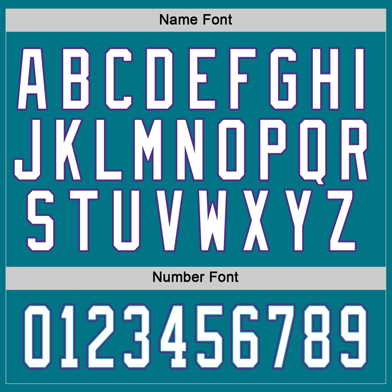 Custom Teal White-Purple Hockey Jersey