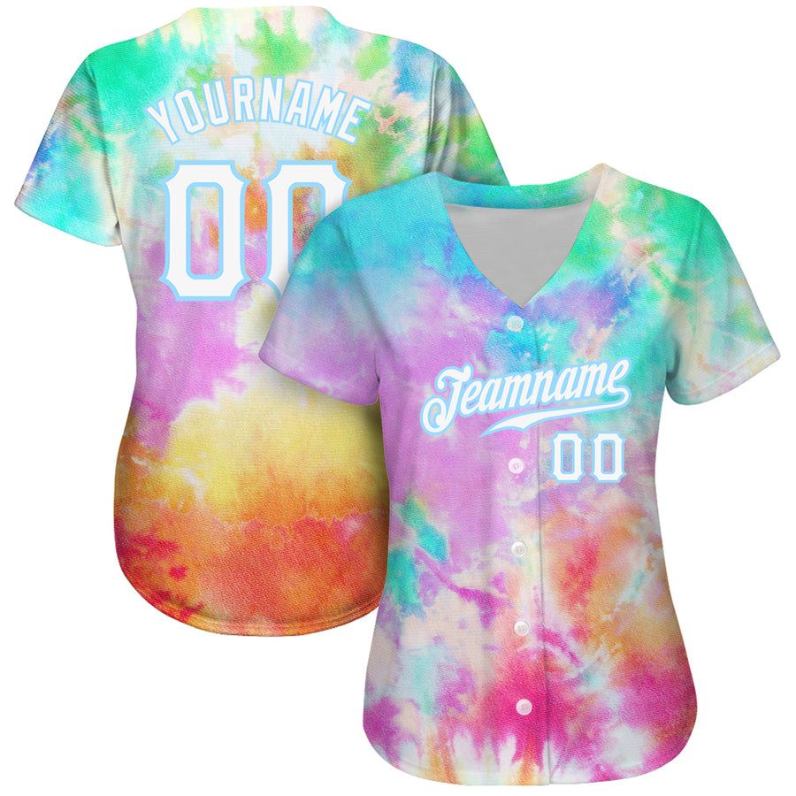 Custom Rainbow For Pride Month Love Wins LGBT Authentic Baseball Jersey