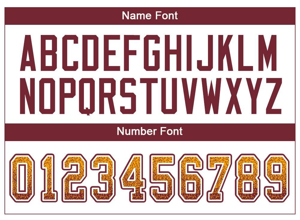 Custom Gold Burgundy-White Drift Fashion Football Jersey