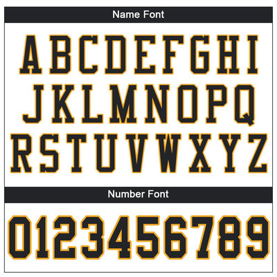 Custom White Black-Gold Mesh Authentic Football Jersey