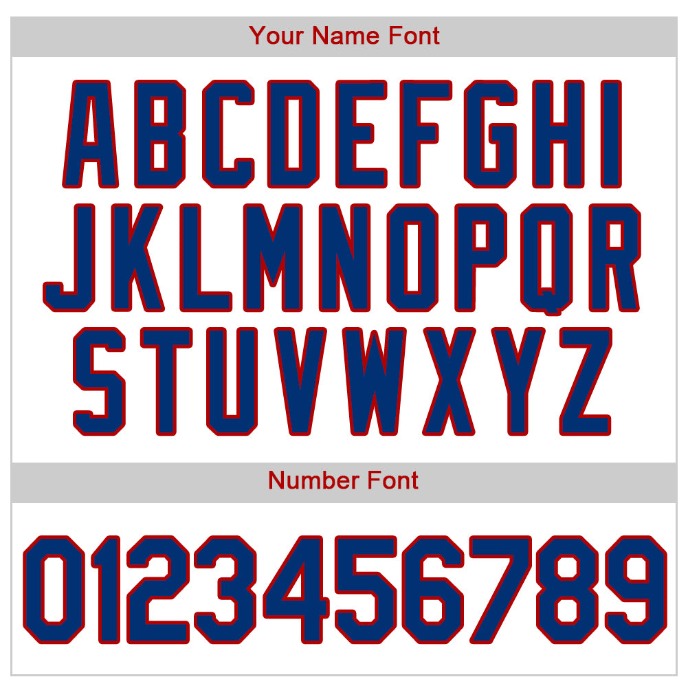 Custom White Royal Pinstripe Royal-Red Authentic Baseball Jersey