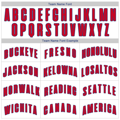 Custom White Red-Royal Authentic Throwback Rib-Knit Baseball Jersey Shirt