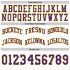 Custom White Purple-Gold Authentic Throwback Basketball Shorts